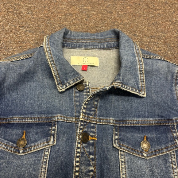 CJ by Cookie Johnson “Trust Classic Jacket” Jean Jacket Size Large - Picture 3 of 9